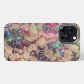 Etui iPhone 13 Pro Max Joli Roses de dentelle (Verso Horizontal)
