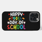 Etui iPhone 13 Pro Max Joyeux 100e jour d'école enseignant élève (Verso Horizontal)