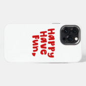 Etui iPhone 13 Pro Max Joyeux amusement (Verso Horizontal)