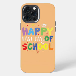 Etui iPhone 13 Pro Max Joyeux Dernier Jour d'École Enseignant Élève
