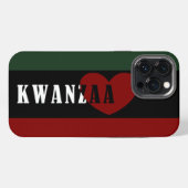 Etui iPhone 13 Pro Max Joyeux Kwanzaa (Verso Horizontal)