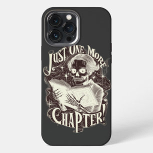 Etui iPhone 13 Pro Max Juste un autre chapitre Skeleton Reader amusant