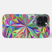 Etui iPhone 13 Pro Max kaléidoscope Abstrait (Verso Horizontal)