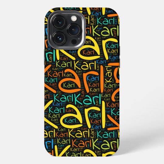 Etui iPhone 13 Pro Max Karl (Verso)