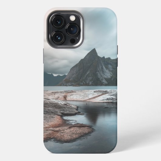 Etui iPhone 13 Pro Max La côte de Viking (Verso)