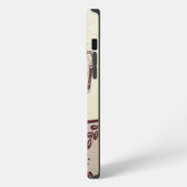 Etui iPhone 13 Pro Max La dame boit du thé  (Côté gauche)