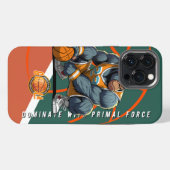 Etui iPhone 13 Pro Max La force primordiale du Basketball (Verso Horizontal)