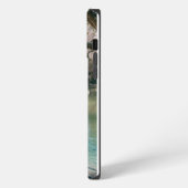 Etui iPhone 13 Pro Max lac des cerisiers en fleurs (Côté gauche)