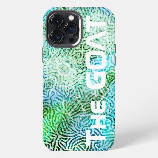 Etui iPhone 13 Pro Max L'ado vert GOAT (Verso)