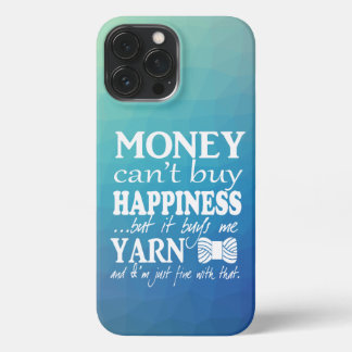 Etui iPhone 13 Pro Max L'argent ne peut pas acheter le bonheur Artisanat 