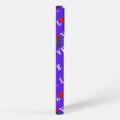 Etui iPhone 13 Pro Max Lavender LOVE Moderne Élégant (Côté droit)