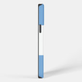 Etui iPhone 13 Pro Max Le drapeau de l'Argentine (Côté droit)