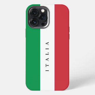 Etui iPhone 13 Pro Max Le Drapeau de l'Italie - Italia