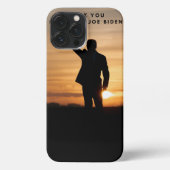 Etui iPhone 13 Pro Max Le président Merci Joe Biden (Verso)