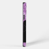 Etui iPhone 13 Pro Max Lecteurs de Parties scintillant violet clair moder (Côté droit)
