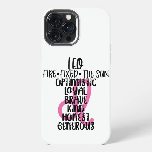 Etui iPhone 13 Pro Max Léo (Verso)