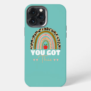 Etui iPhone 13 Pro Max Léopard Arc-en-ciel Vous avez ça Pour le test de l