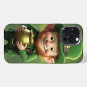 Etui iPhone 13 Pro Max Leprechaun et Pot of Gold iPhone / coque ipad (Verso Horizontal)