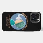 Etui iPhone 13 Pro Max Les anesthésistes vous mettent au lit avec style (Verso Horizontal)