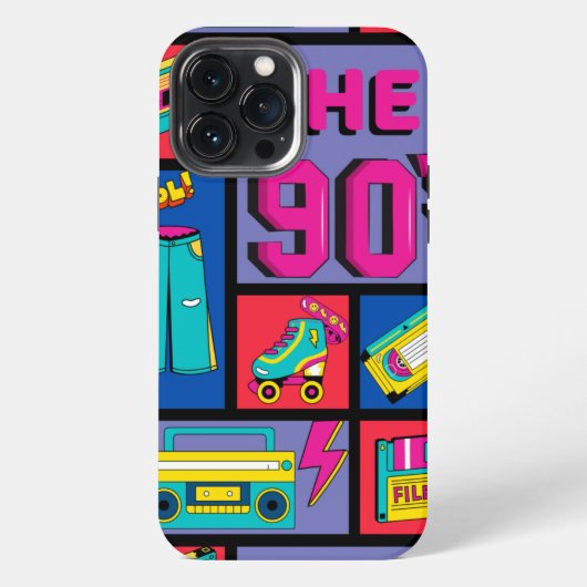 Etui iPhone 13 Pro Max Les années 90 (Verso)