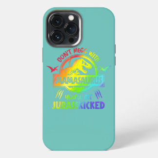 Etui iPhone 13 Pro Max Les femmes ne font pas de folie avec Mamasaurus Fu