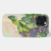 Etui iPhone 13 Pro Max les fleurs de lilas (Verso Horizontal)