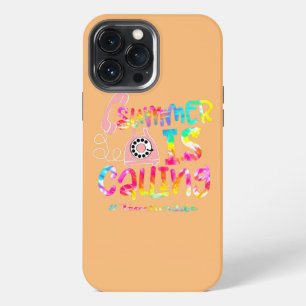 Etui iPhone 13 Pro Max L'été appelle la vie d'enseignant Téléphone Art Va