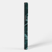 Etui iPhone 13 Pro Max Libellule Disco Bleu de Minuit (Côté droit)