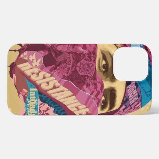 Etui iPhone 13 Pro Max Libérer la Palestine (Verso Horizontal)