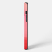 Etui iPhone 13 Pro Max Lignes rouges (Côté gauche)
