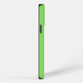 Etui iPhone 13 Pro Max Lime Green LOVE Moderne (Côté droit)
