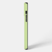 Etui iPhone 13 Pro Max Logo Olive Green Custom Fancy (Côté gauche)