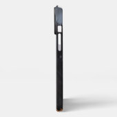 Etui iPhone 13 Pro Max loup noir (Côté gauche)