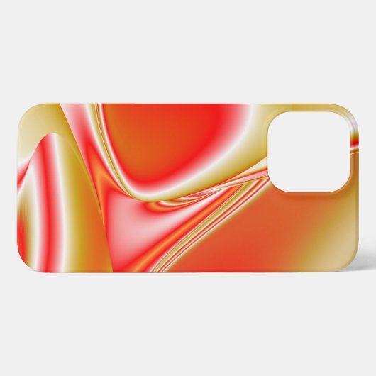 Etui iPhone 13 Pro Max Love and Gold Abstrait 3D Rainbowart (Verso Horizontal)