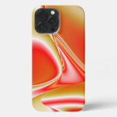 Etui iPhone 13 Pro Max Love and Gold Abstrait 3D Rainbowart (Verso)