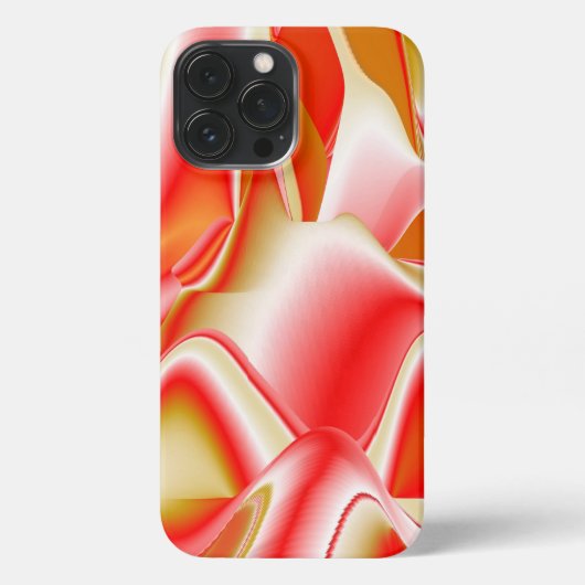 Etui iPhone 13 Pro Max Love and Gold Abstrait 3D Rainbowart (Verso)