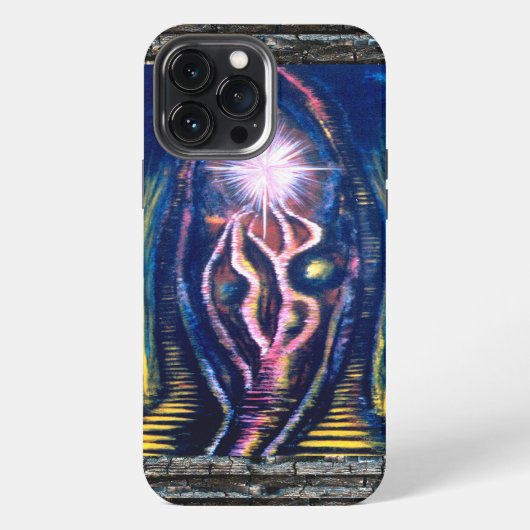 Etui iPhone 13 Pro Max Lumière Céleste (Verso)