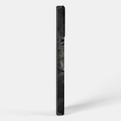 Etui iPhone 13 Pro Max Lune et Corbeau (Côté droit)