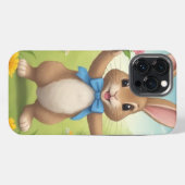 Etui iPhone 13 Pro Max M. Rabbit Téléphone de Pâques (Verso Horizontal)