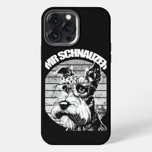 Etui iPhone 13 Pro Max M. Schnauzer (Verso)