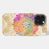 Etui iPhone 13 Pro Max Mandala multicolore (Verso Horizontal)