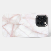 Etui iPhone 13 Pro Max Marbre blanc (Verso Horizontal)