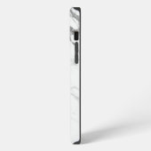 Etui iPhone 13 Pro Max Marbre blanc (Côté gauche)