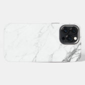 Etui iPhone 13 Pro Max Marbre blanc (Verso Horizontal)