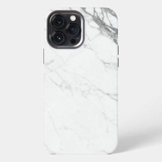 Etui iPhone 13 Pro Max Marbre blanc (Verso)