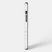 Etui iPhone 13 Pro Max Marbre Blanc Élégant (Côté gauche)