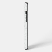 Etui iPhone 13 Pro Max Marbre Blanc Élégant (Côté gauche)