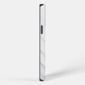 Etui iPhone 13 Pro Max Marbre Blanc Élégant (Côté droit)