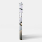 Etui iPhone 13 Pro Max Marbre Or Carreaux Luxe Géométrie (Côté droit)