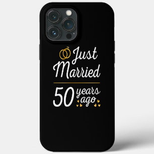 Etui iPhone 13 Pro Max Mariés depuis 50 ans II